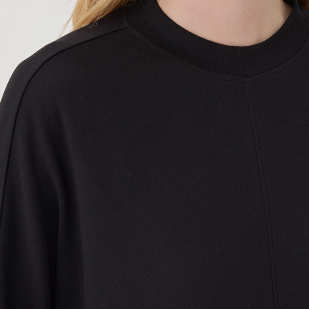 Pact womens airplane long sleeve poncho black M/L - Picture 3 of 5
